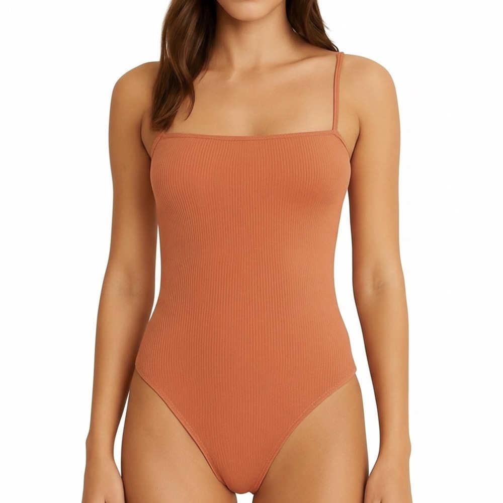 Wild Fable coral colored body suit, size xs